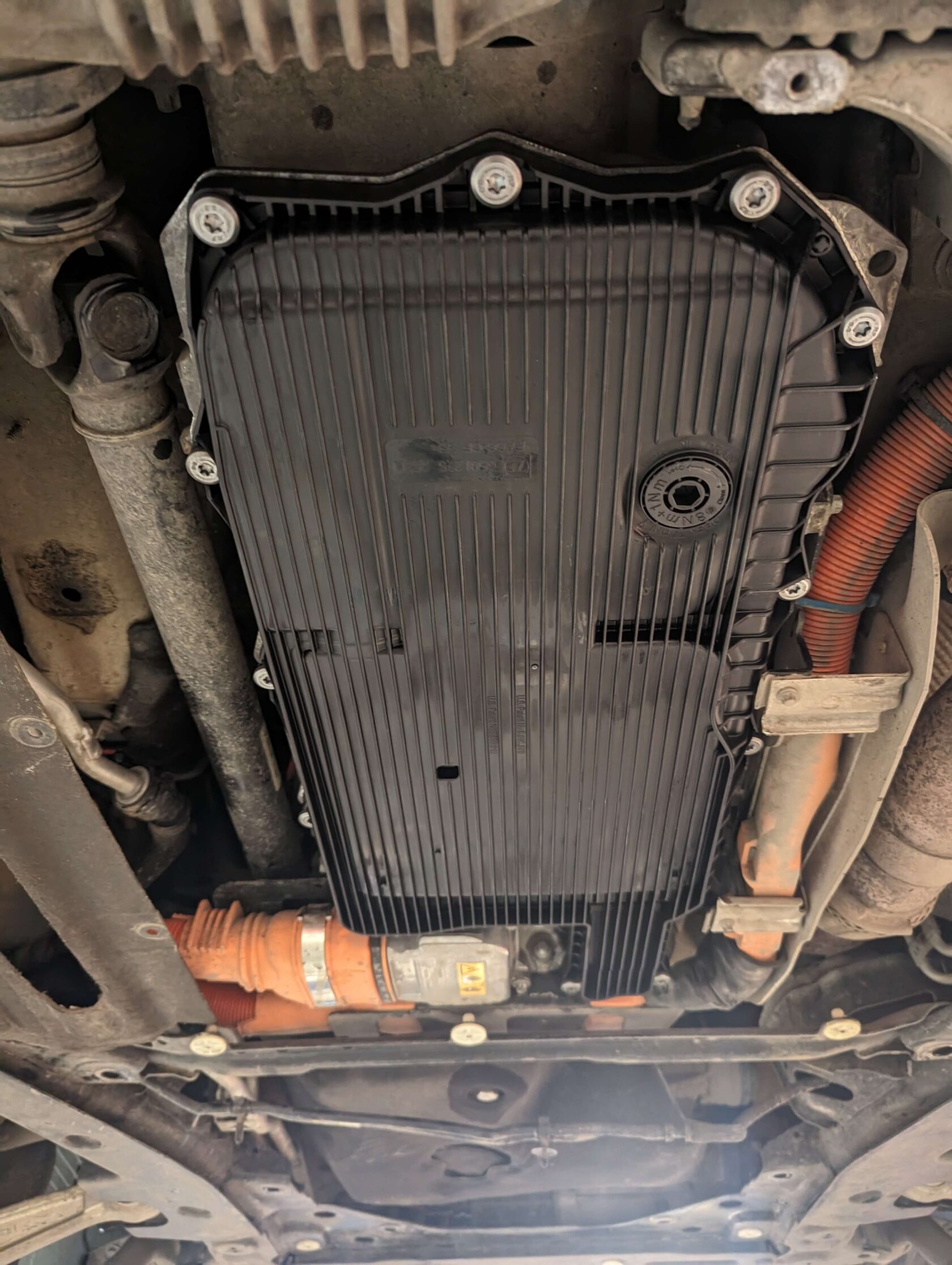 Новый поддон ZF установлен