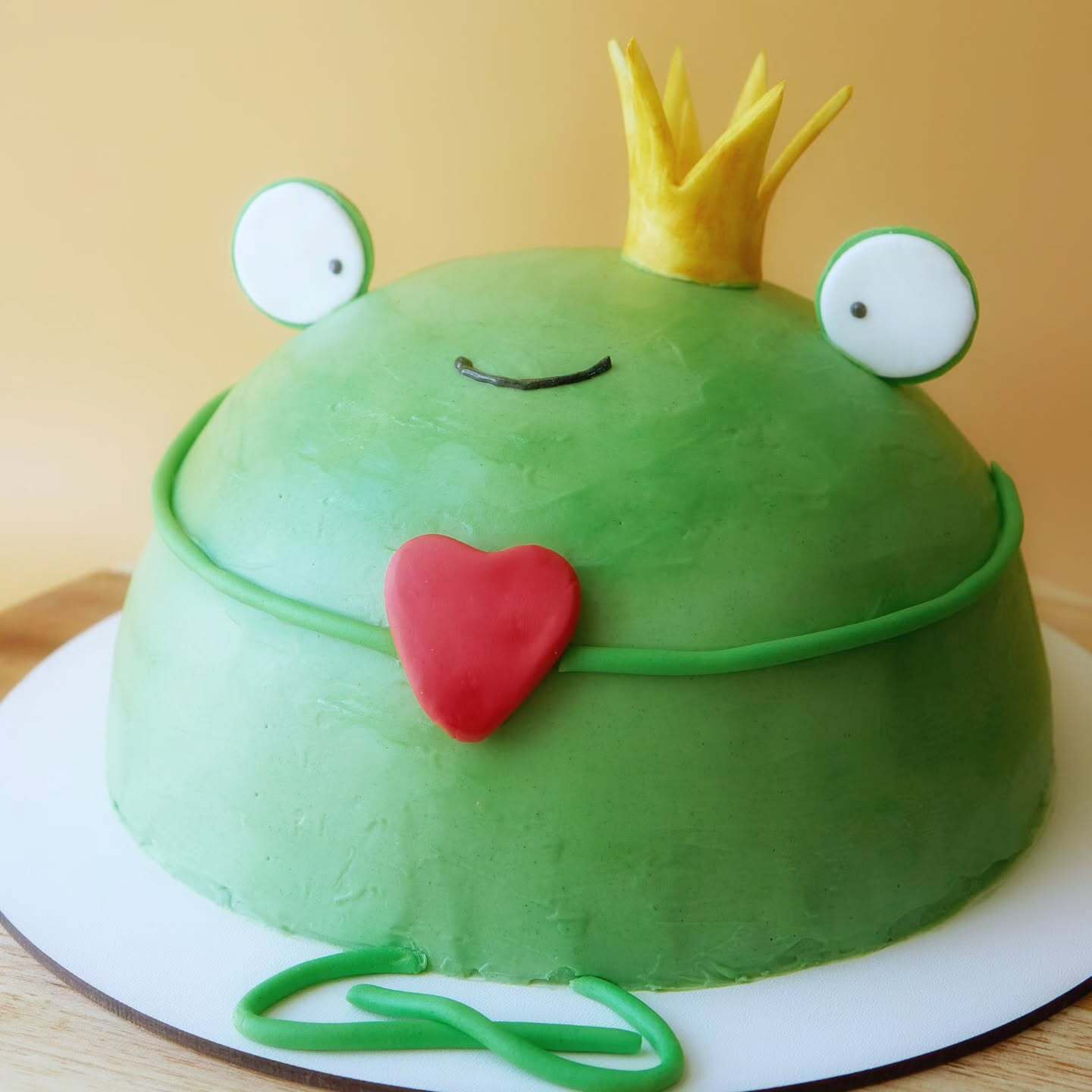 Detská narodeninová torta Žabia princezná