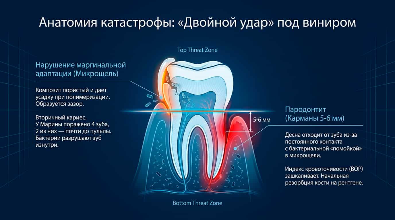 Пародонтит — когда дёсны сдались