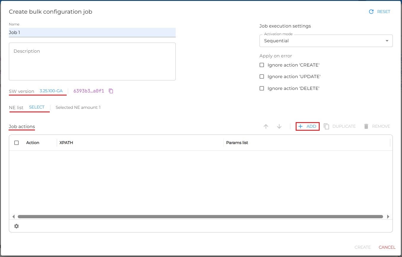 Рисунок 80 — Окно настройки групповой операции
