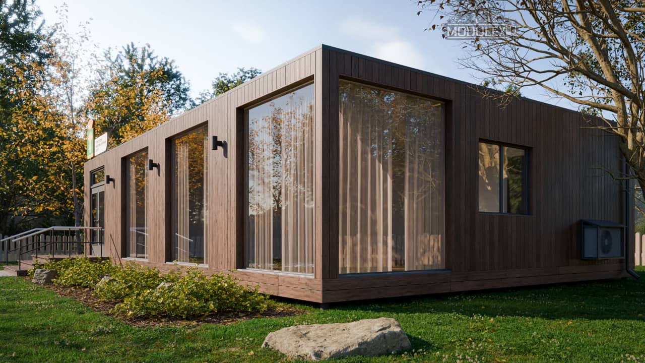 Модульный офис ТИЦ в Талице