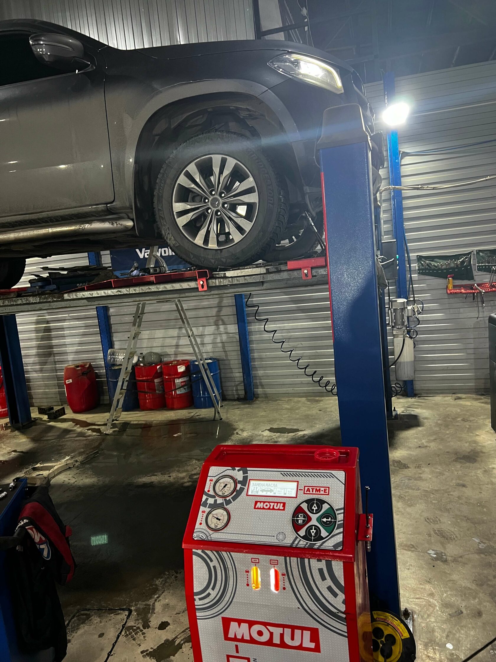 Аппаратное замещение масла Liqui Moly