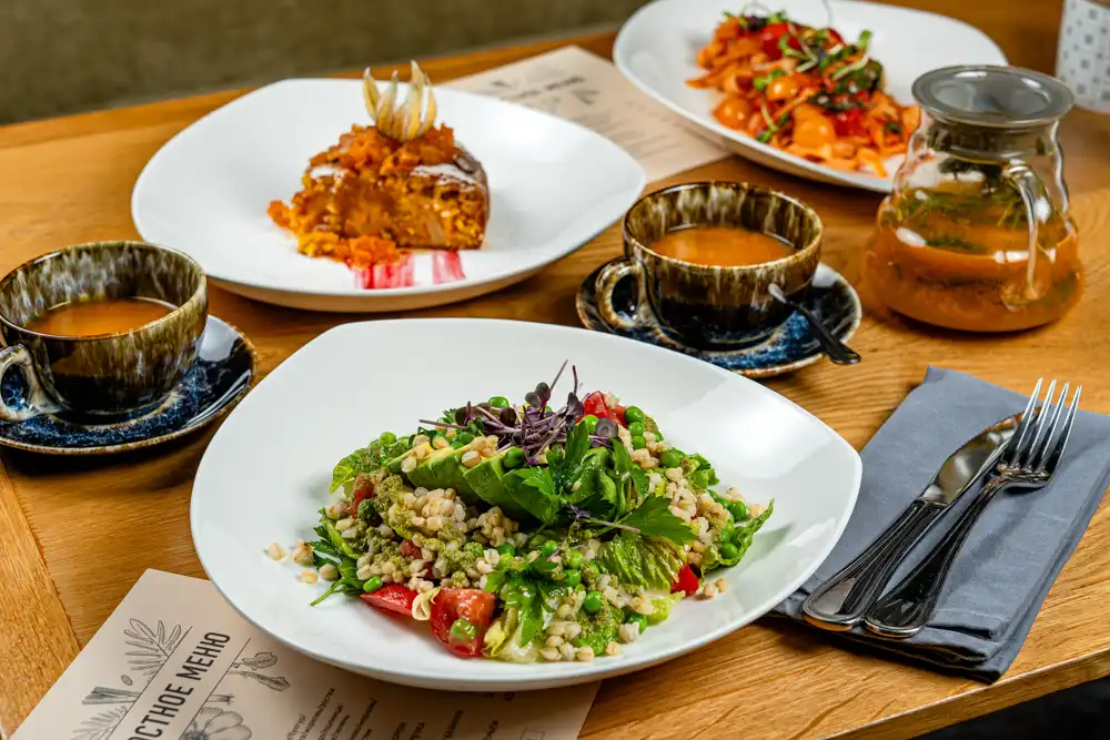 Постное меню 2026 в Паблик кафе на Ленинском проспекте