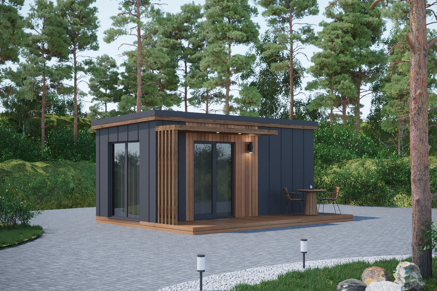 Жилой модуль в Соче баня