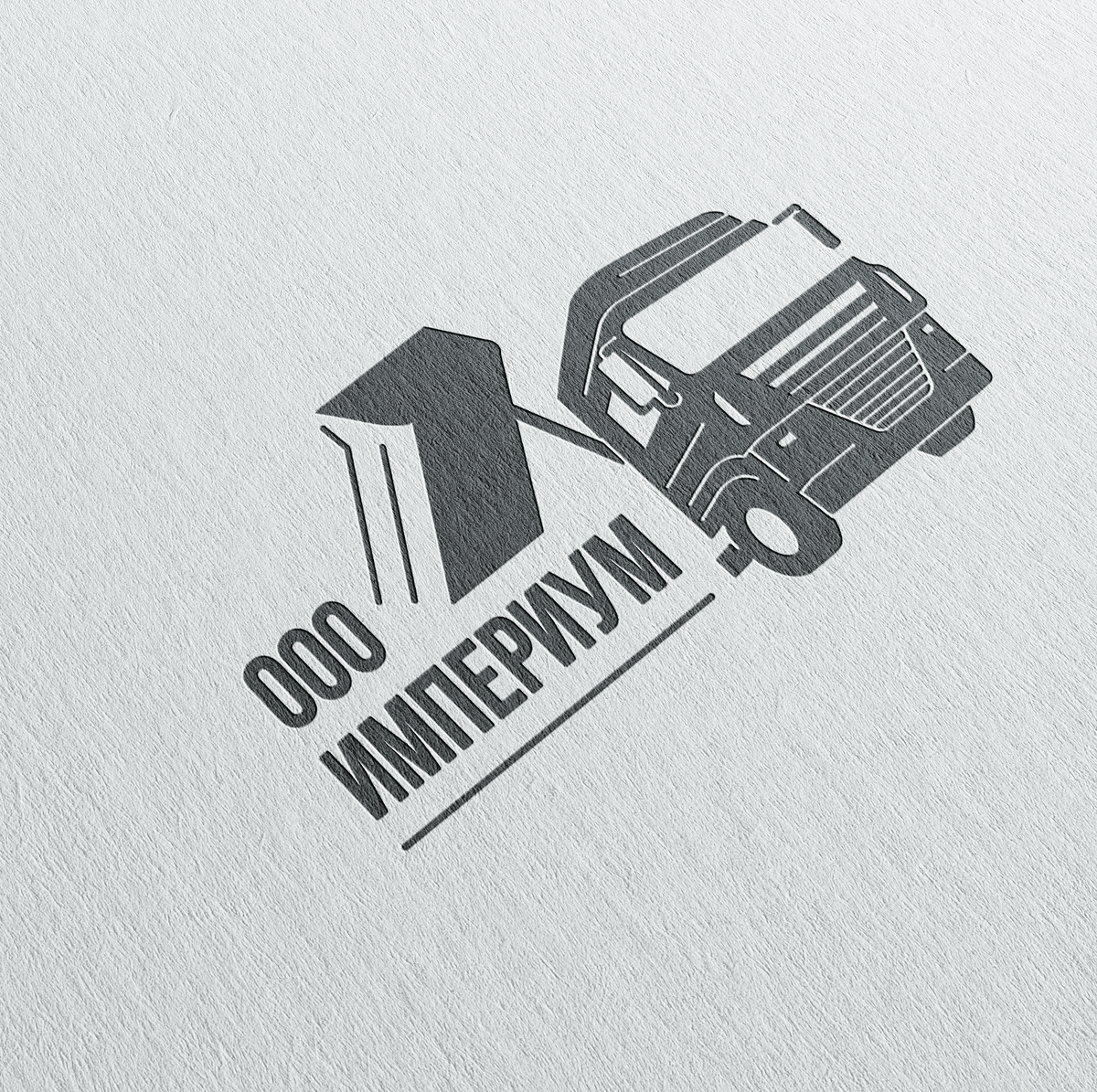 Империум — пример применения логотипа