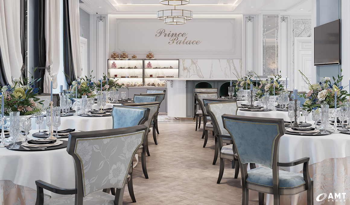 Малый банкетный зал дома торжеств Prince Palace