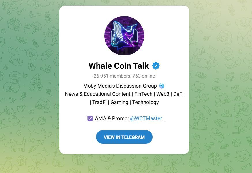 Whale Coin Talk