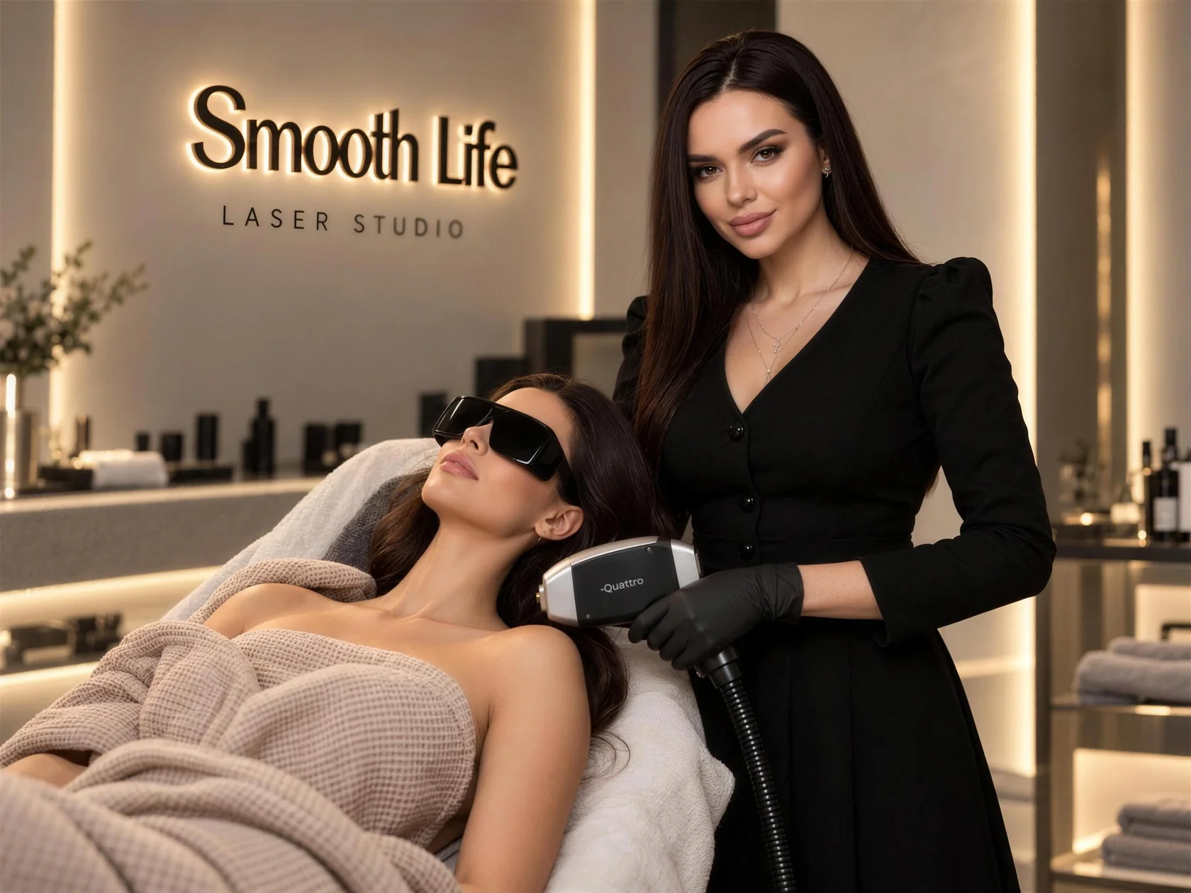 Лазерная эпиляция в студии Smooth Life