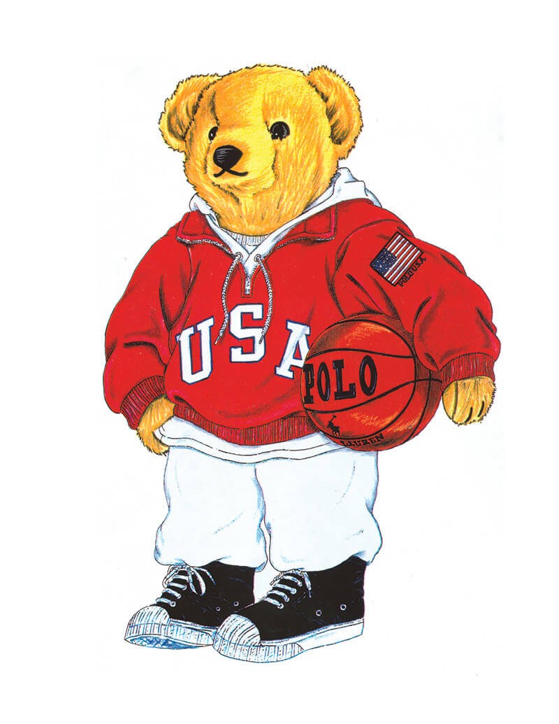 ralph lauren teddy bear logo