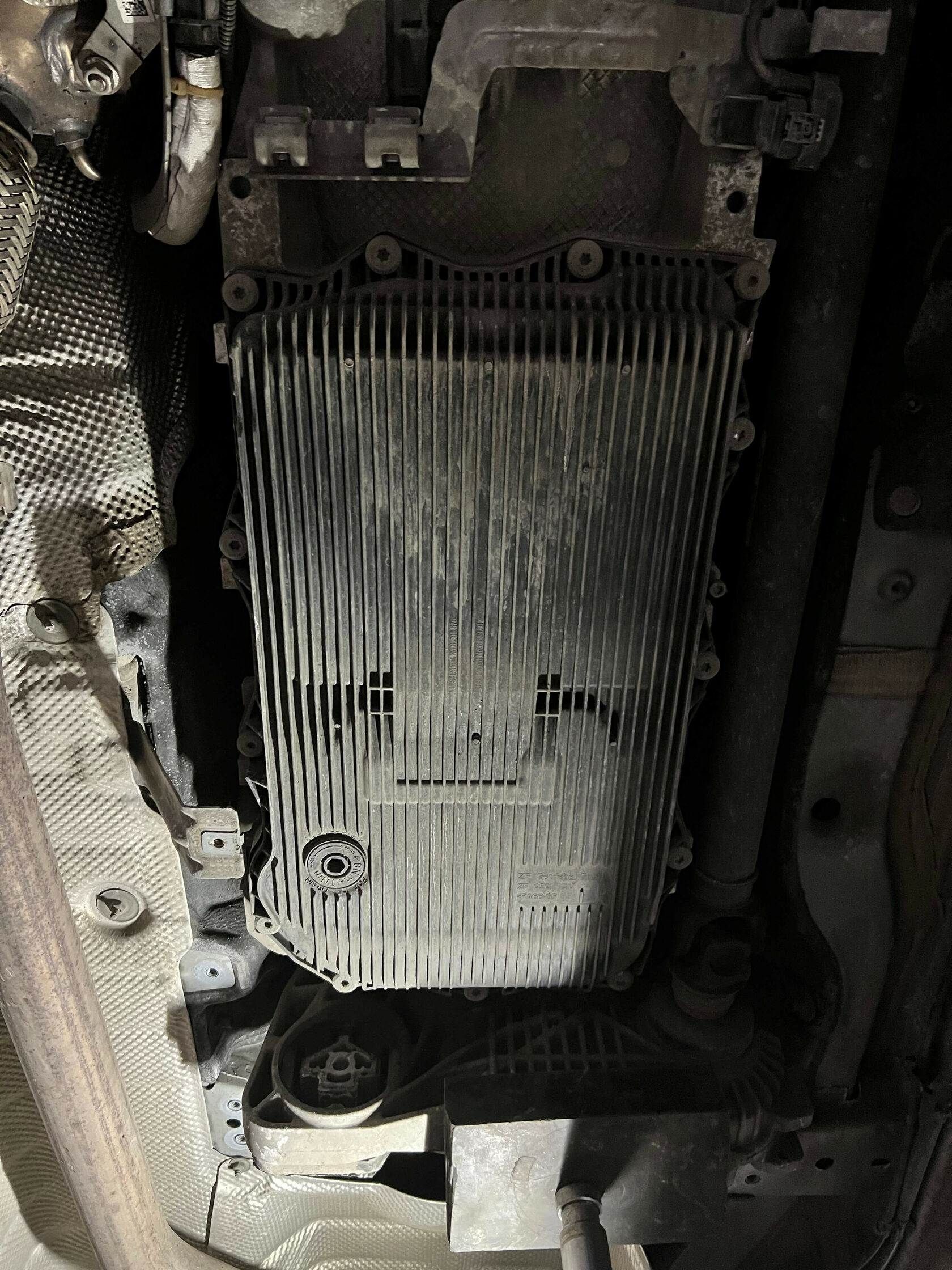 BMW X3 F25 аппаратная замена масла в АКПП ZF 8hp45