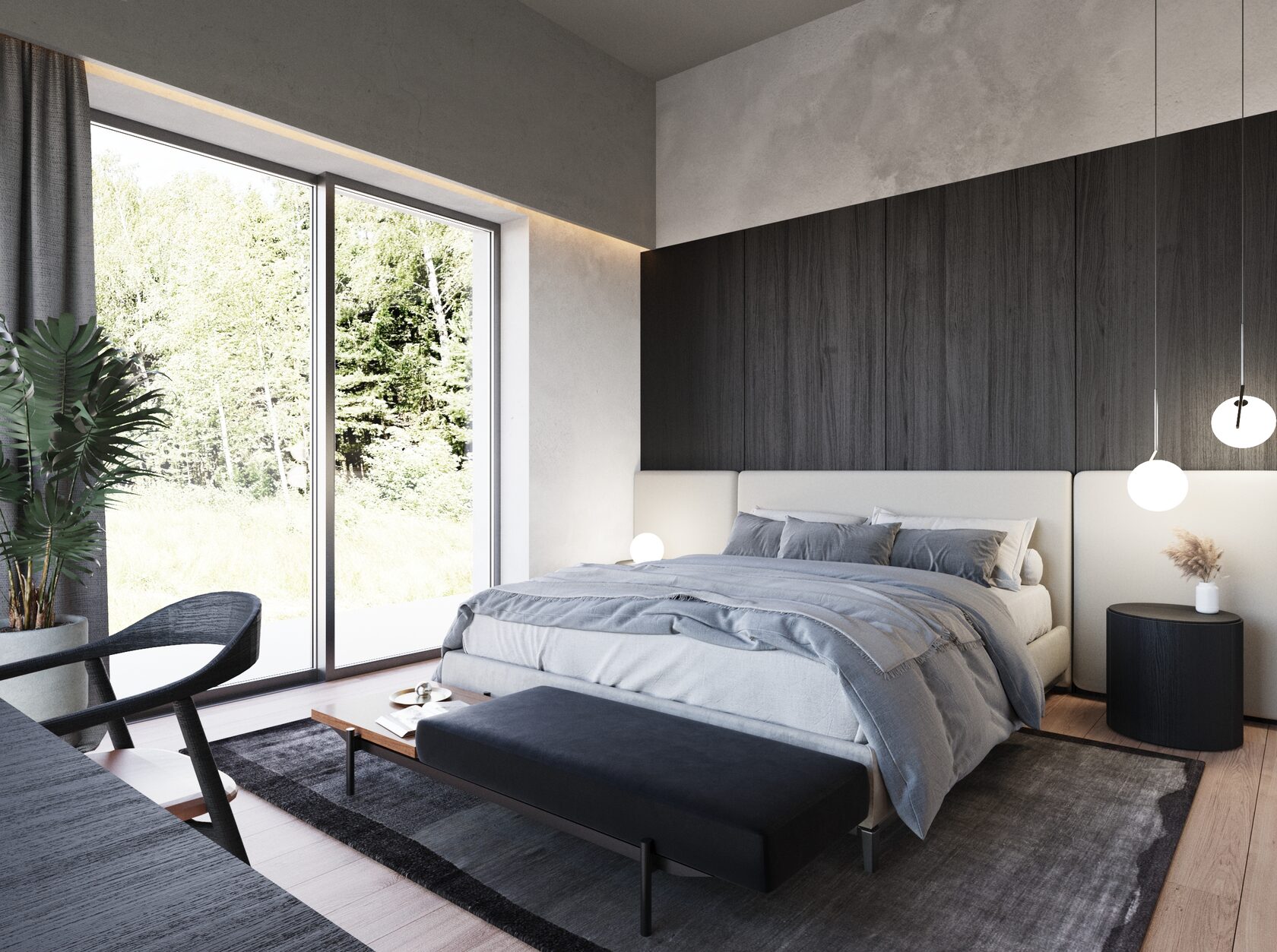 премиальный дизайн дома в подмосковье в минималистичном стиле