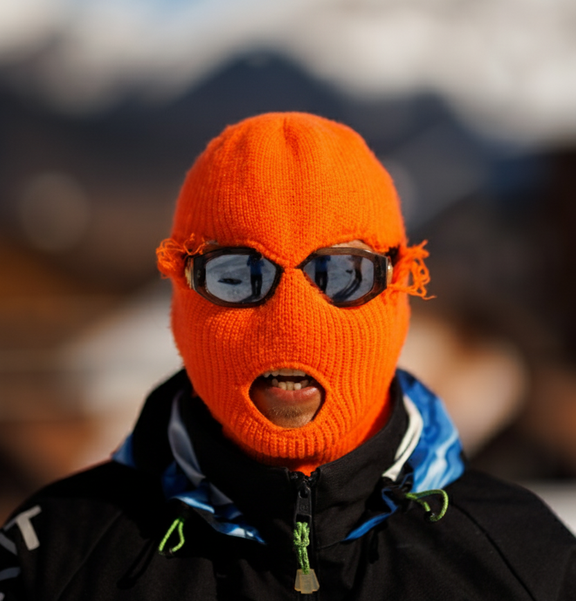 Катание в паудере на сноуборде Powder Voin