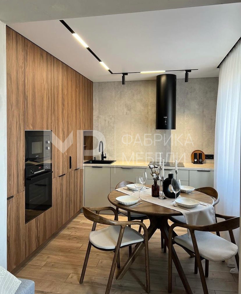 кухня без верхних шкафов