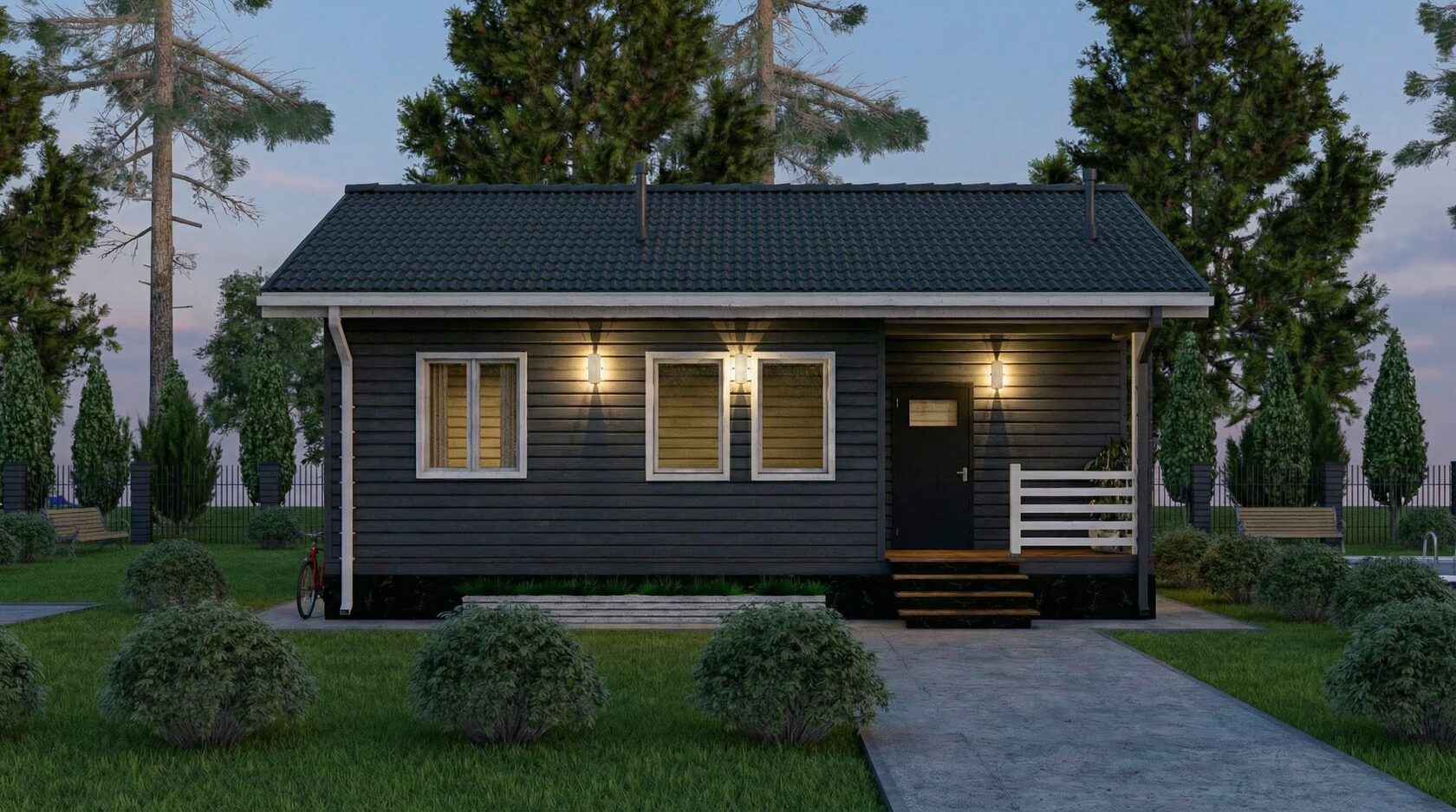 Фасад дома 1