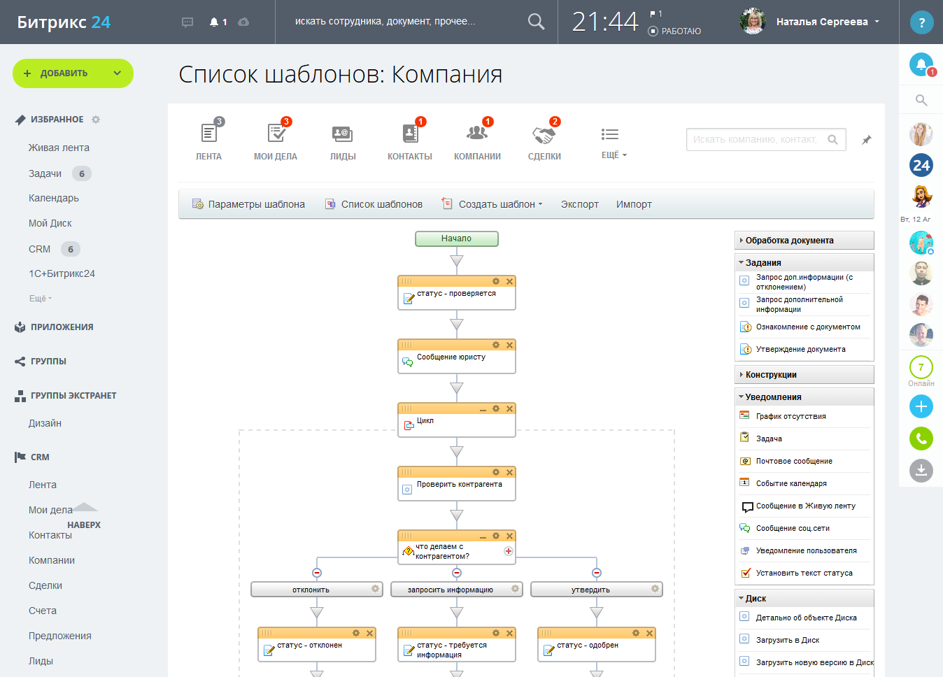 План продаж битрикс24