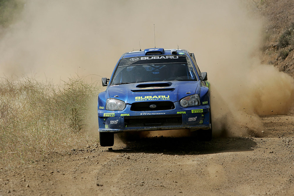 Петтер Сольберг и Фил Миллз, Subaru Impreza S11 WRC '05 (HC54 WRC), ралли Кипр 2005