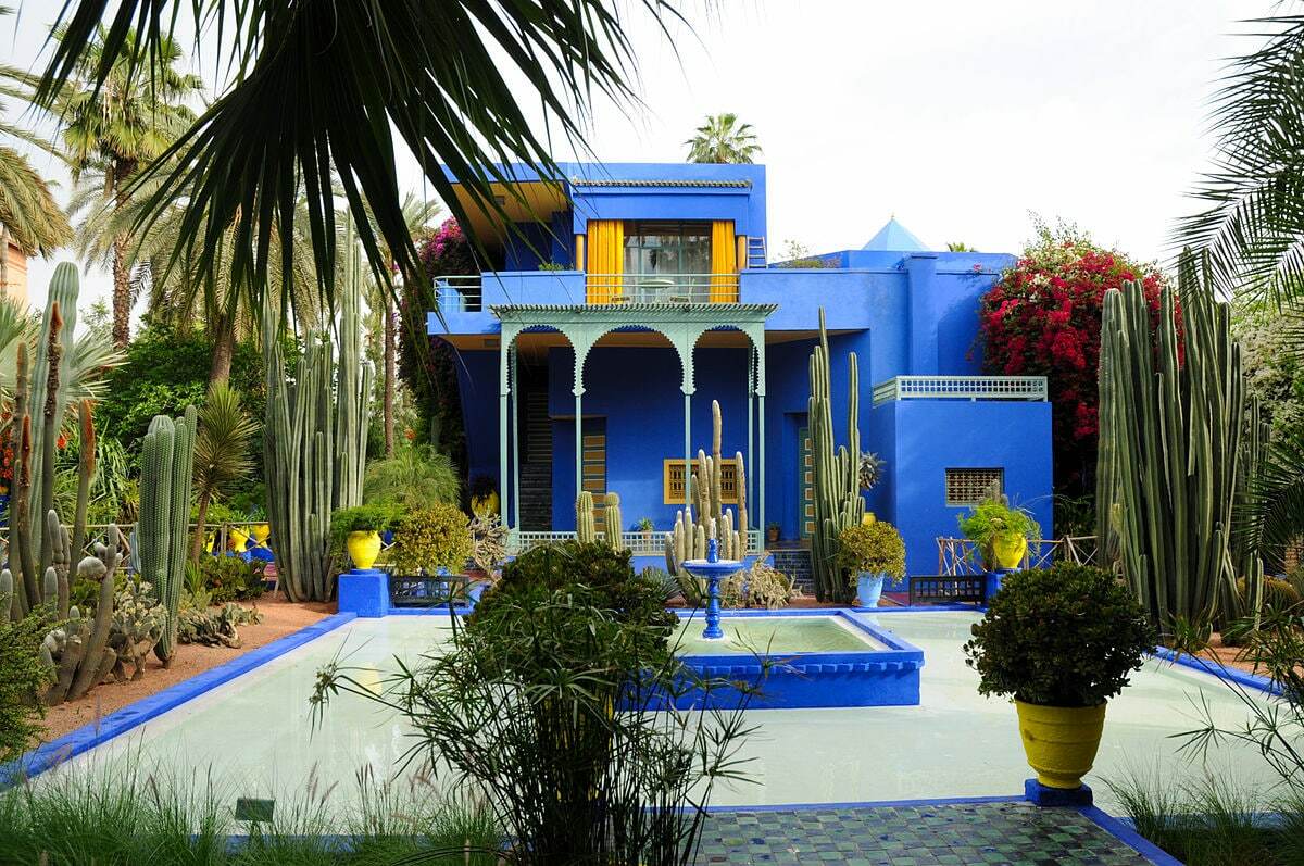 Сад Мажорель в Марокко