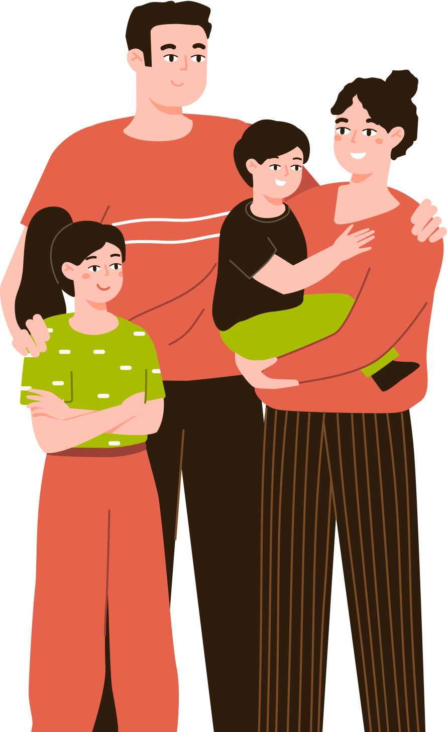 Мои дети живут дружно