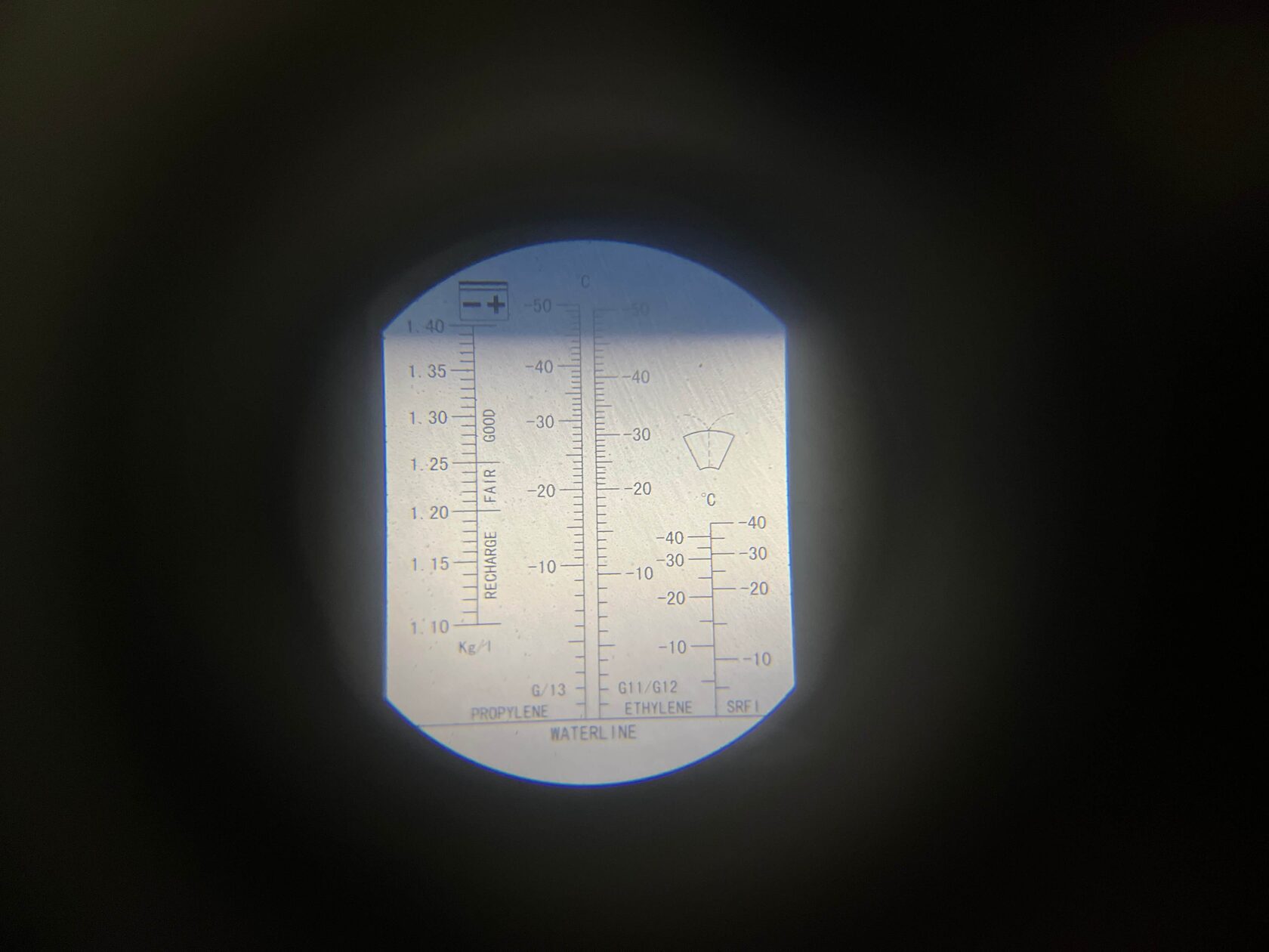 Рефрактометр антифриз Фольксваген