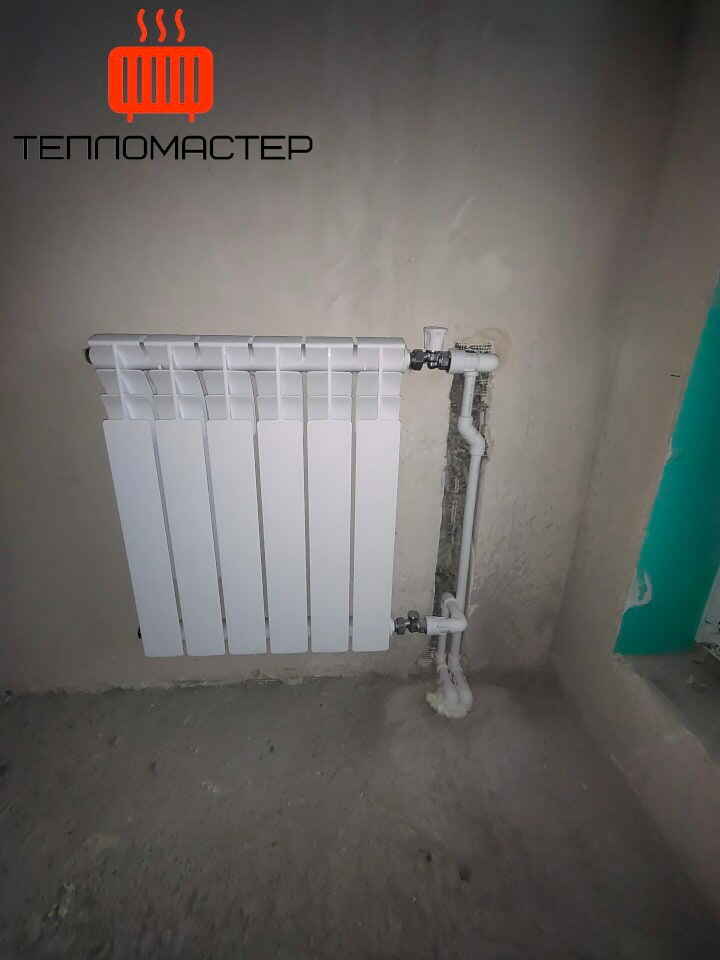 Установка радиаторов