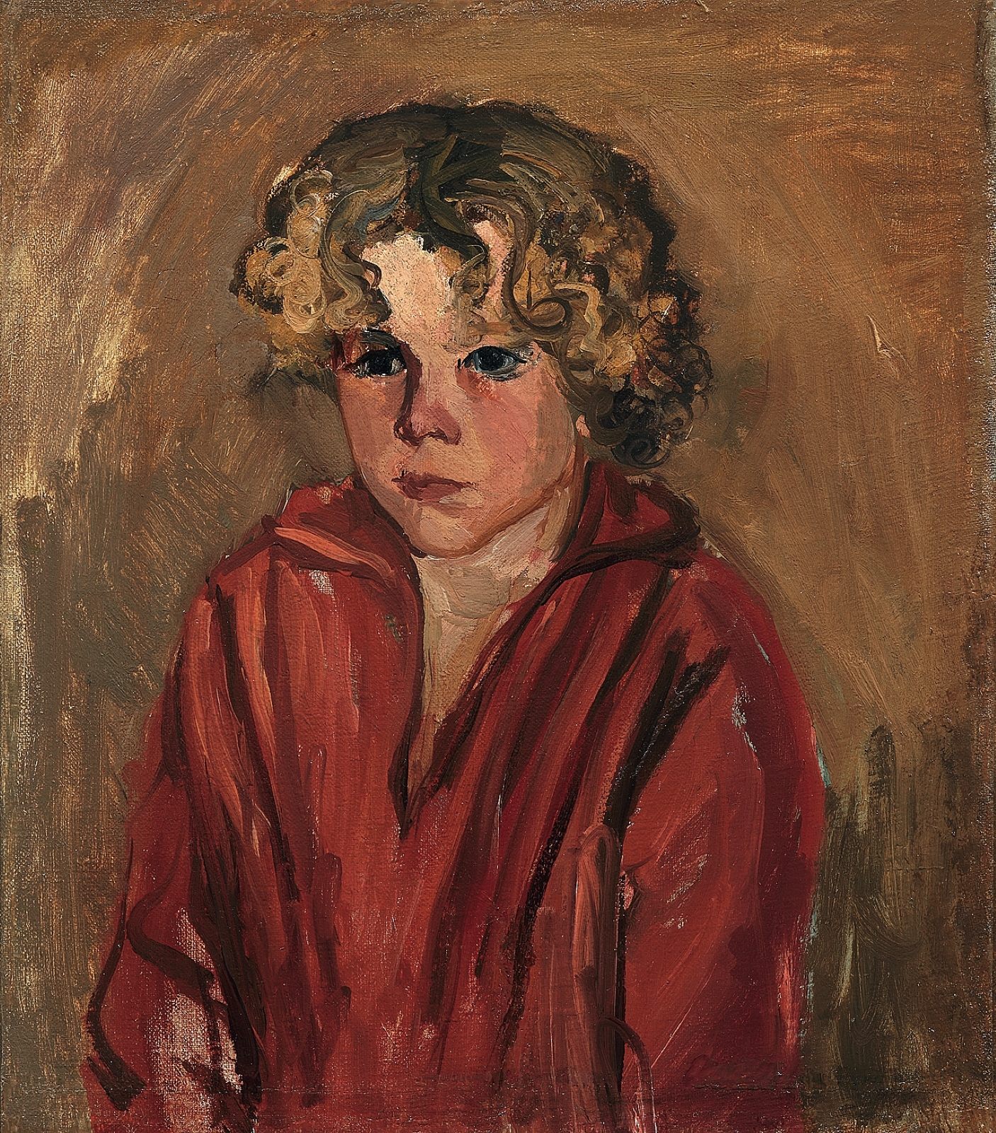 Портрет мальчика. Этюд. 1930