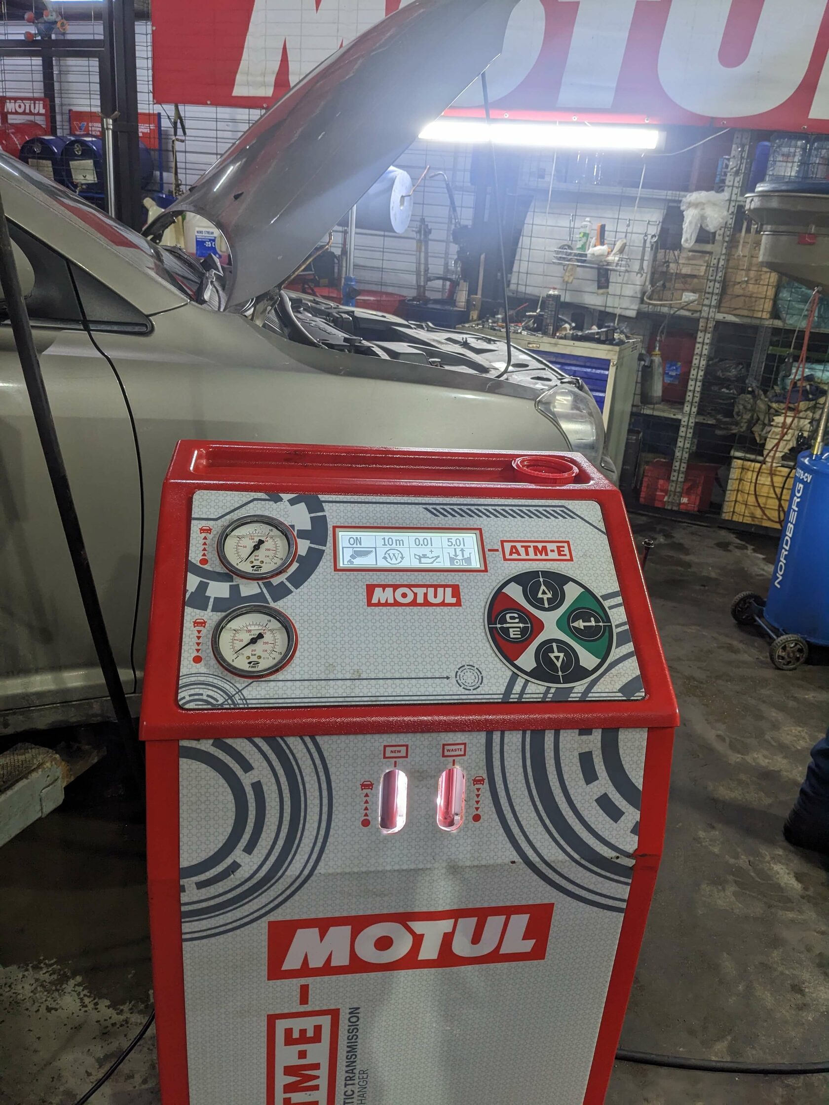 Установка Motul Evo для АКПП Toyota