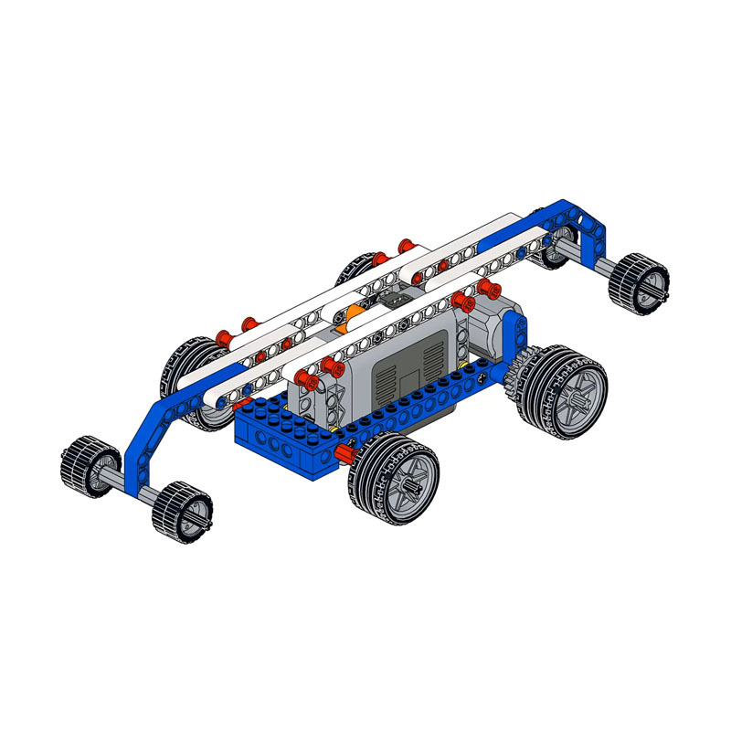 Инструкция Lego 9686: Машина с бампером (0005)