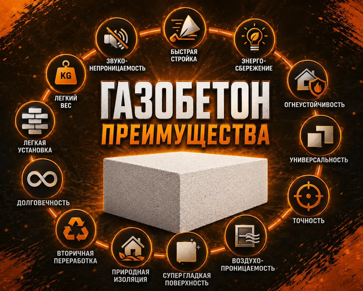 газоблок и газобетон для строительства дома
