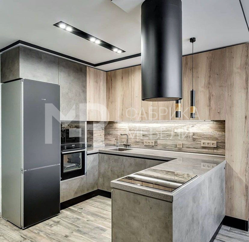 п-образная кухня 9м2