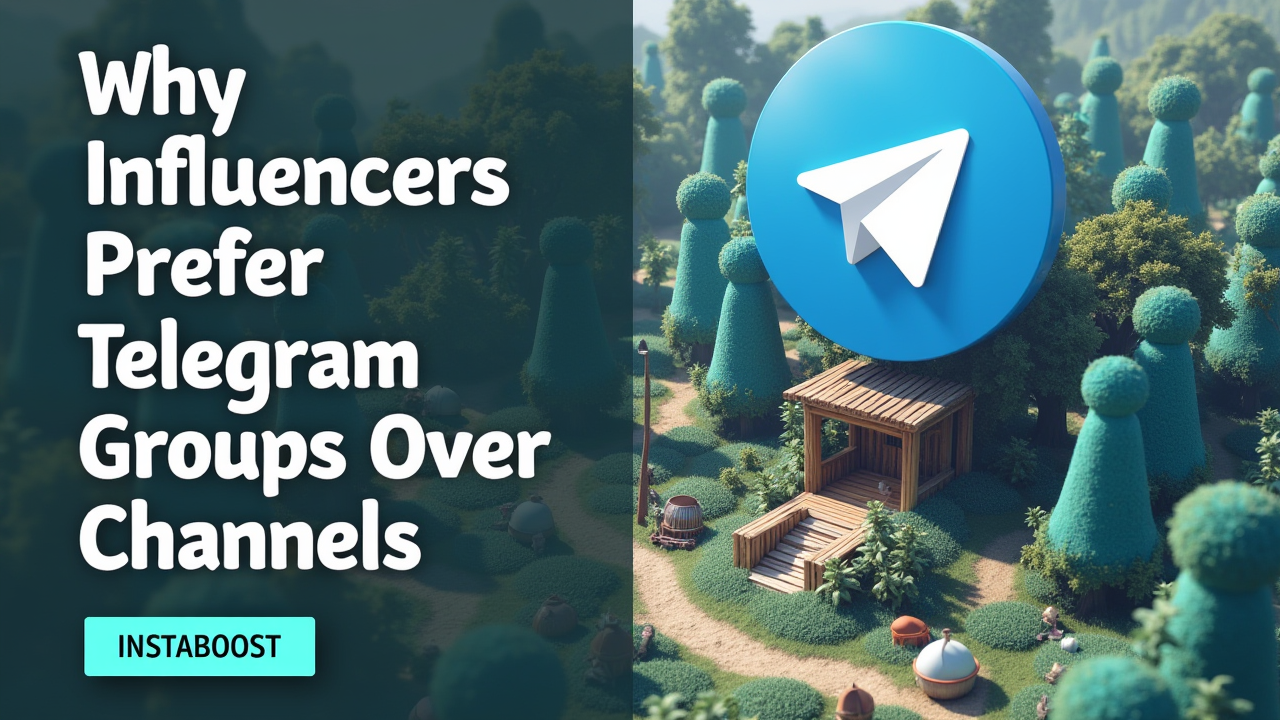 Why Influencers Prefer Telegram Groups Over Channels?