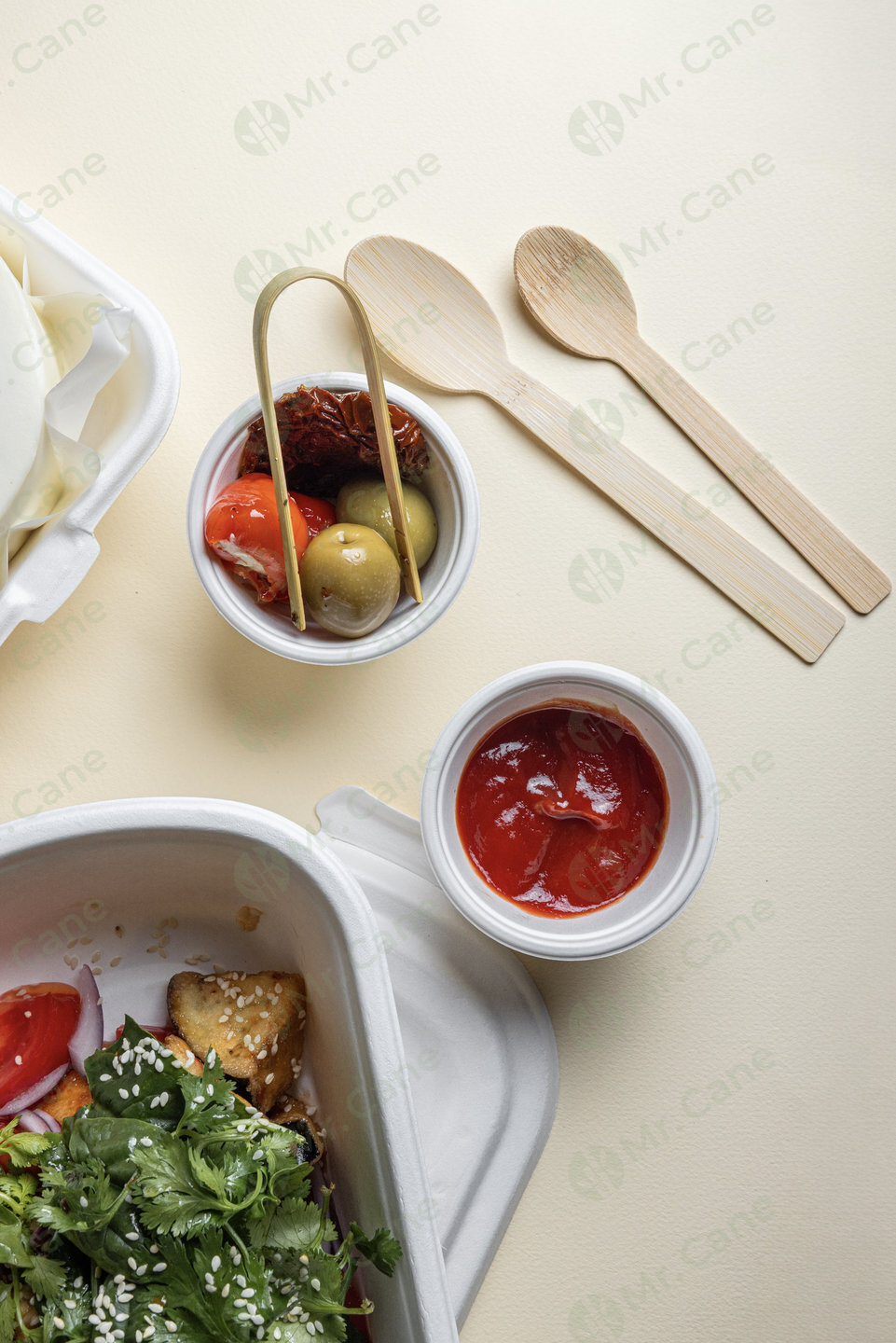 щипцы из бамбука