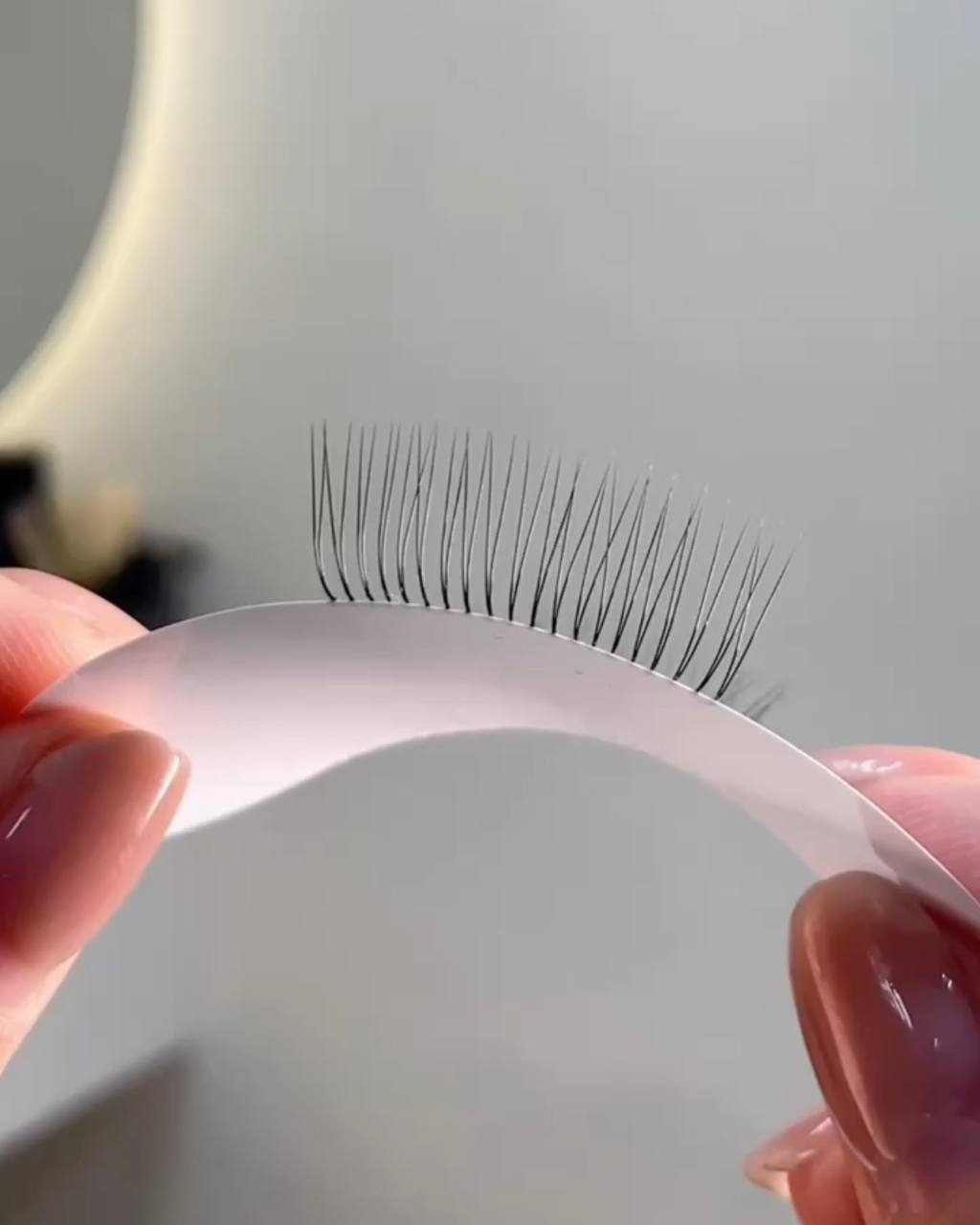 Тренировка наращивания ресниц 