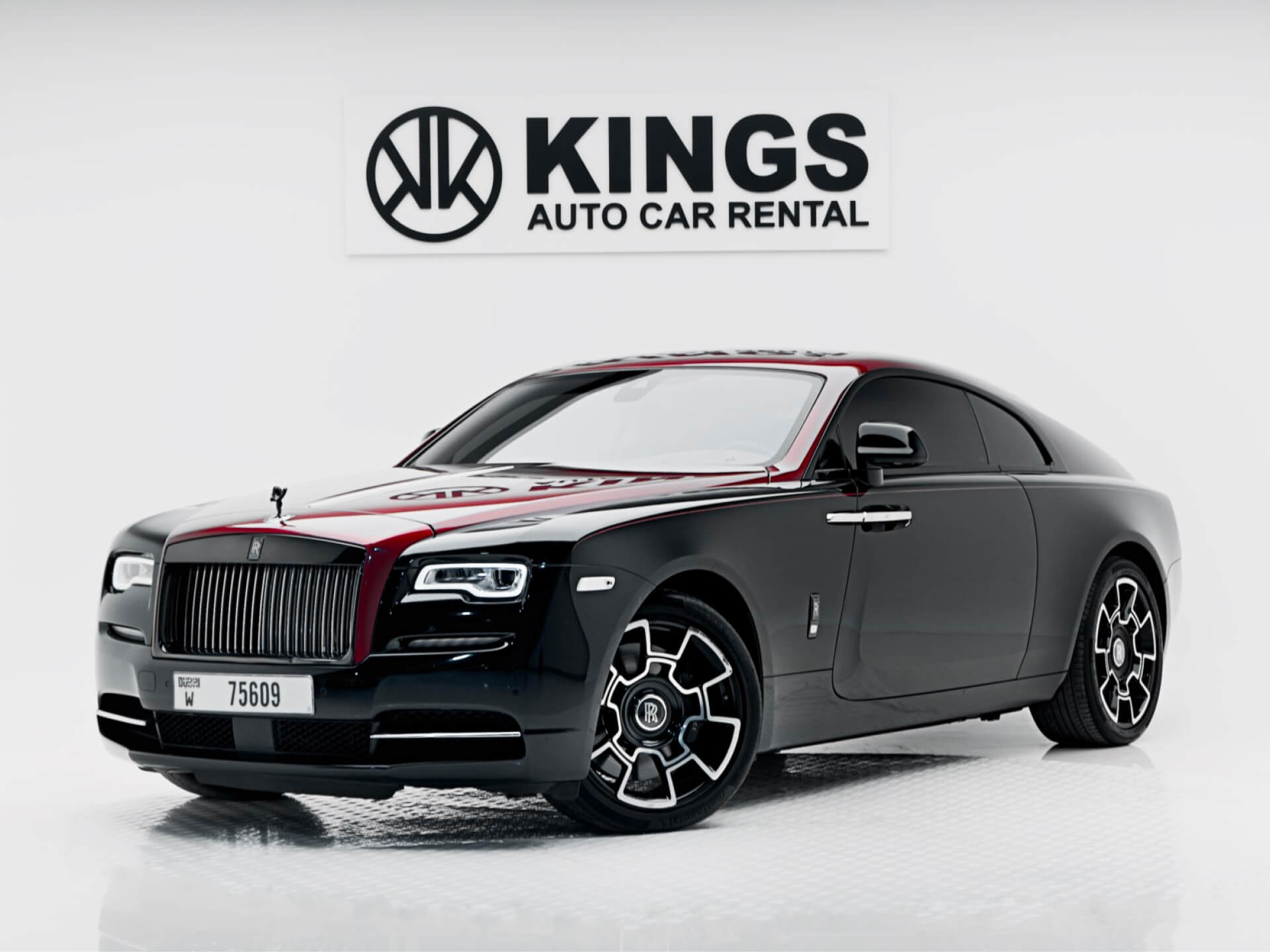 Аренда Rolls Royce Wraith Black Badge 2021 | KINGS RENTAL CARS