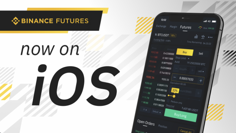 Binance Pro is available on iOS