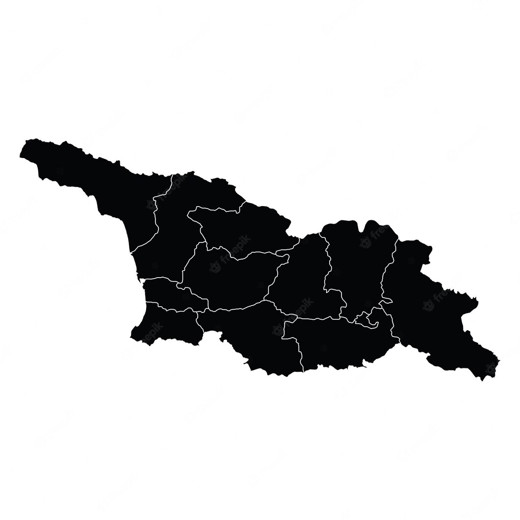 грузия черно белые