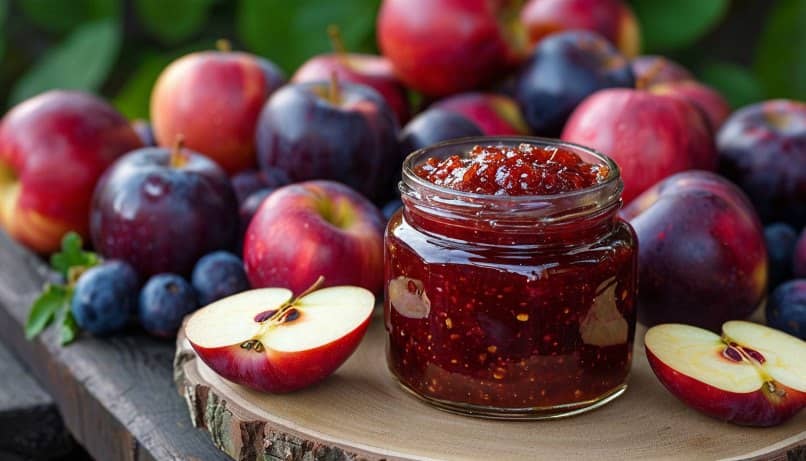 варенье из слив с яблоками рецепт