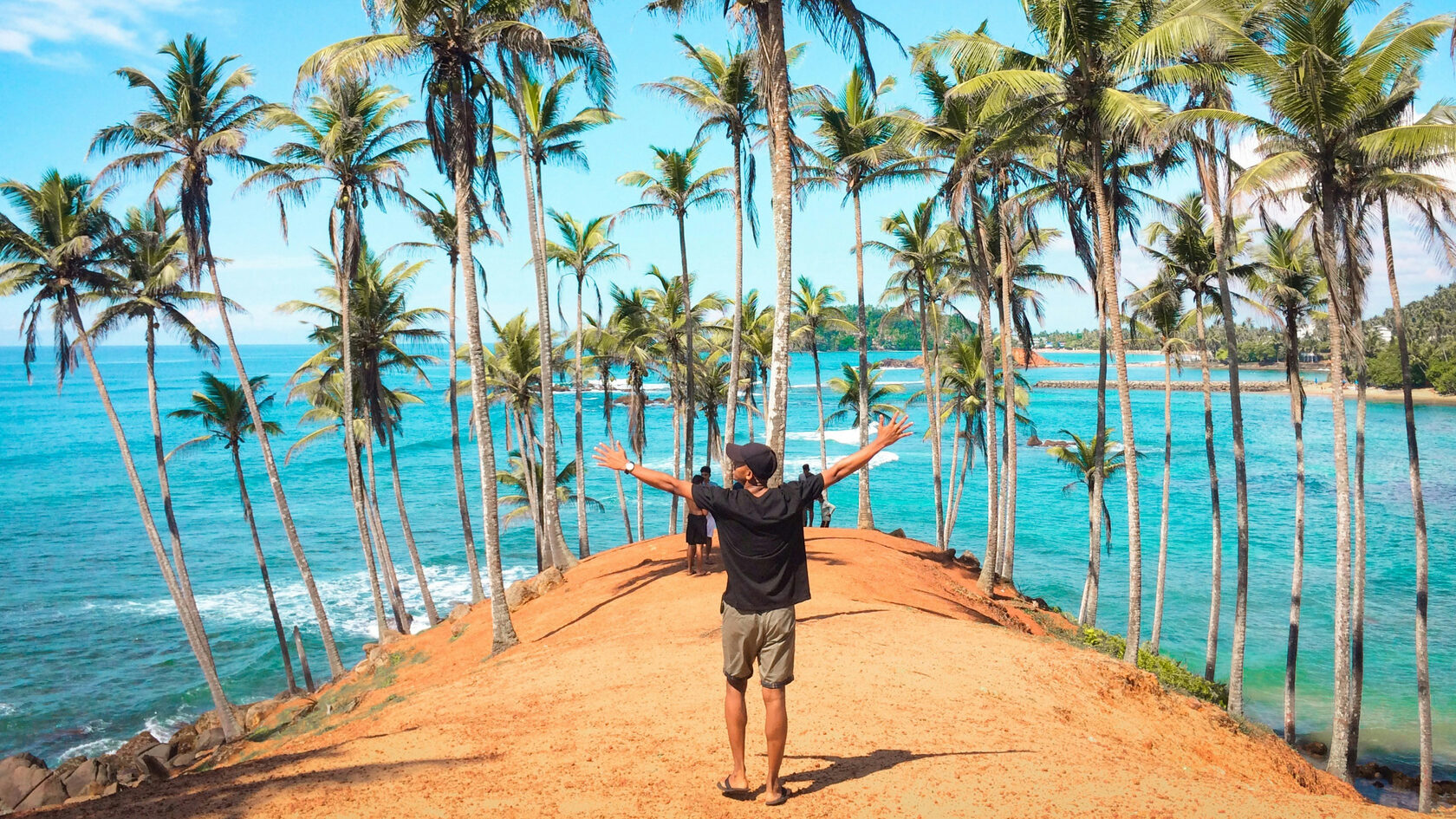 Холм кокосовых пальм. Мирисса. Шри-Ланка