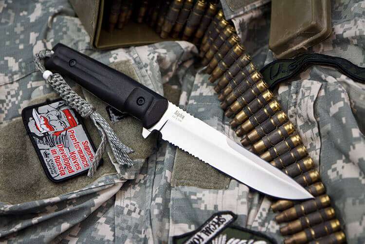 Kizlyar Supreme ALPHA knife model