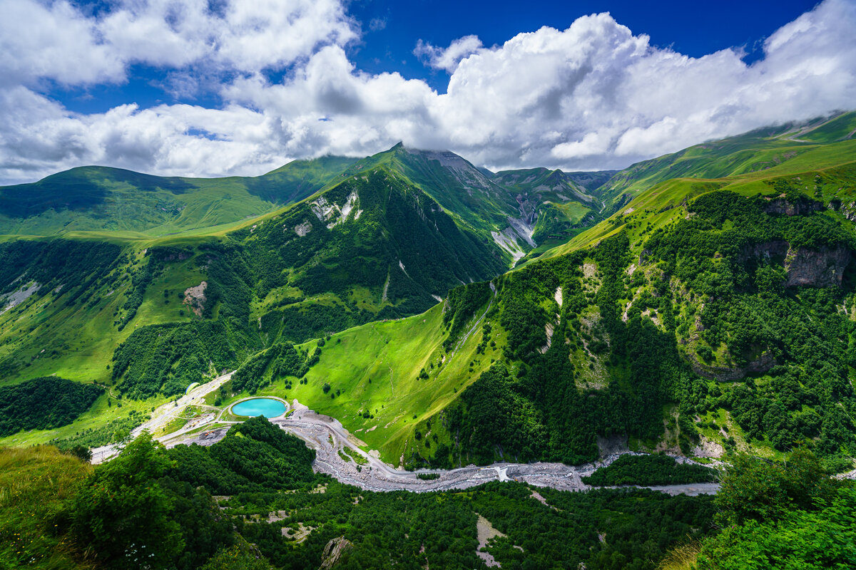 Красивая природа грузии