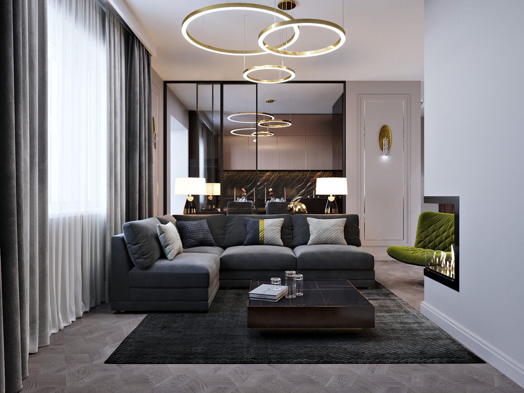 Дизайн проект интерьеров