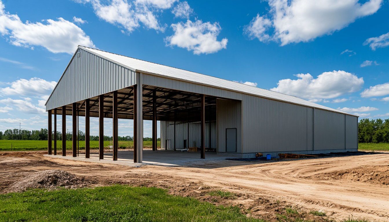 Строительство Склада и Ангара