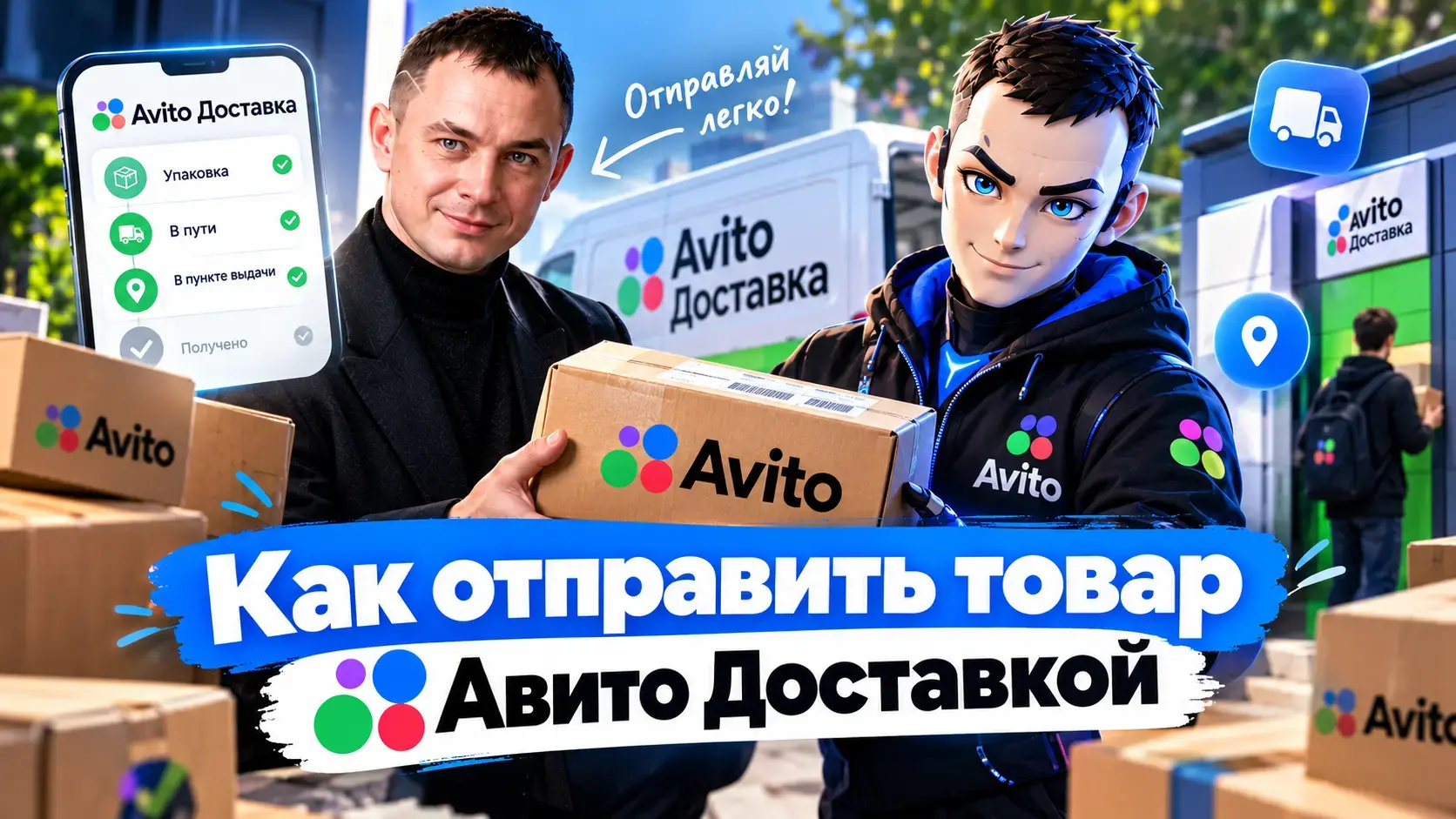 Авито Доставка — отправка и получение товаров