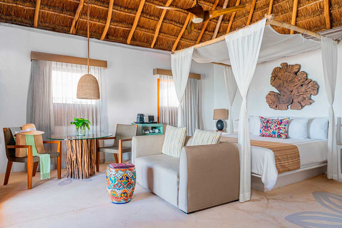 На фото: отель Mahekal Beach Resort в Мексике на Плайя-дель-Кармен