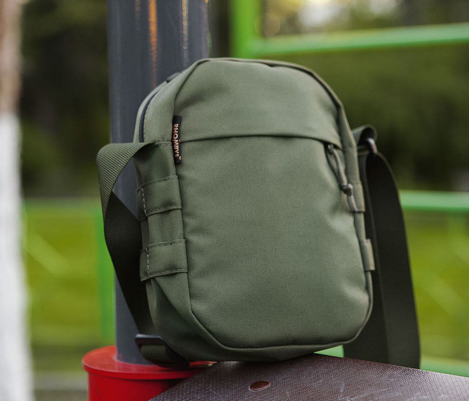 Сумка через плечо «А5» (оливковая)