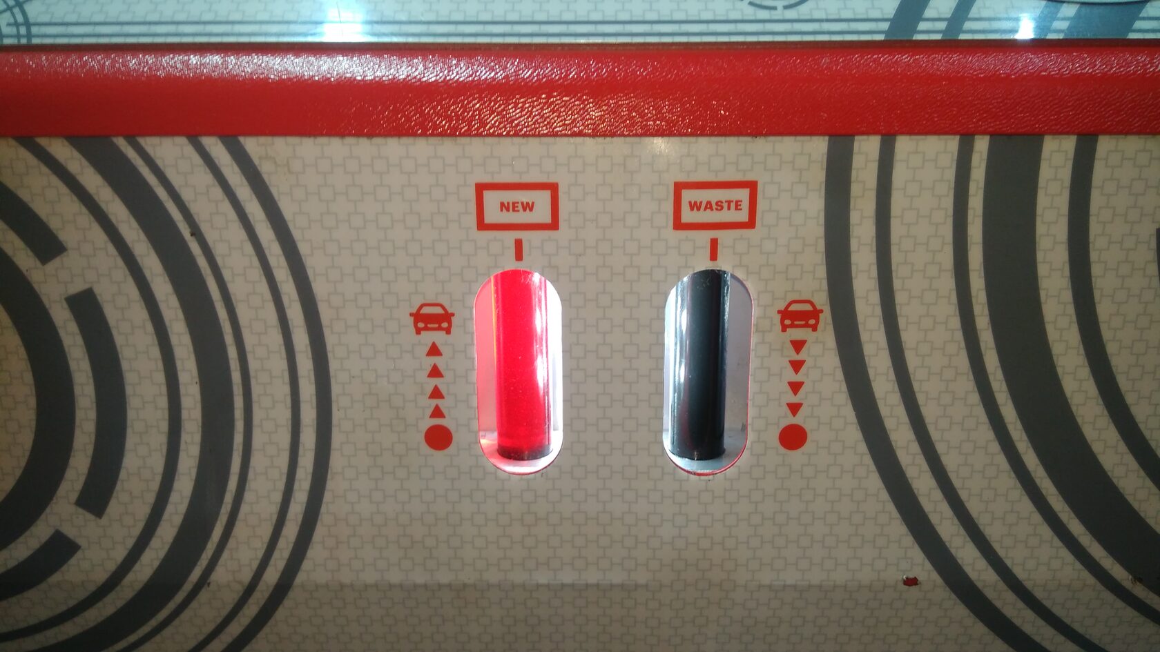 Аппаратное замещение Заправка новым маслом и начало замещения