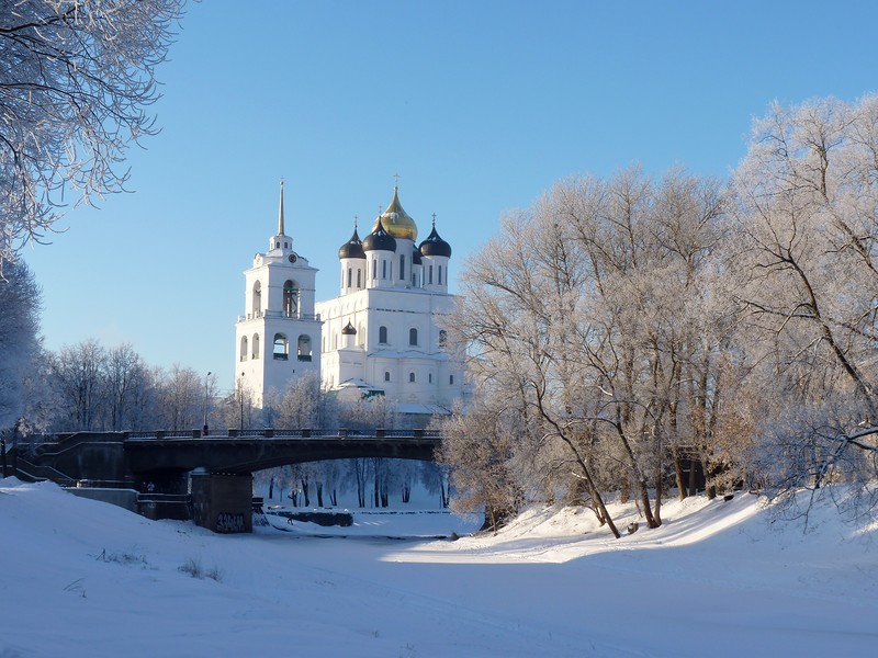 Пушкинские горы новый год