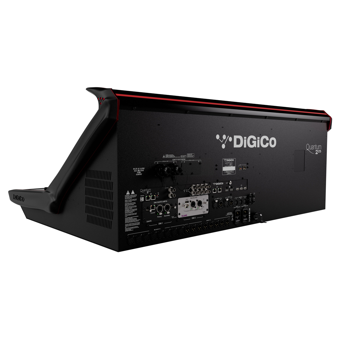 Задняя панель DiGiCo Quantum 225 DS