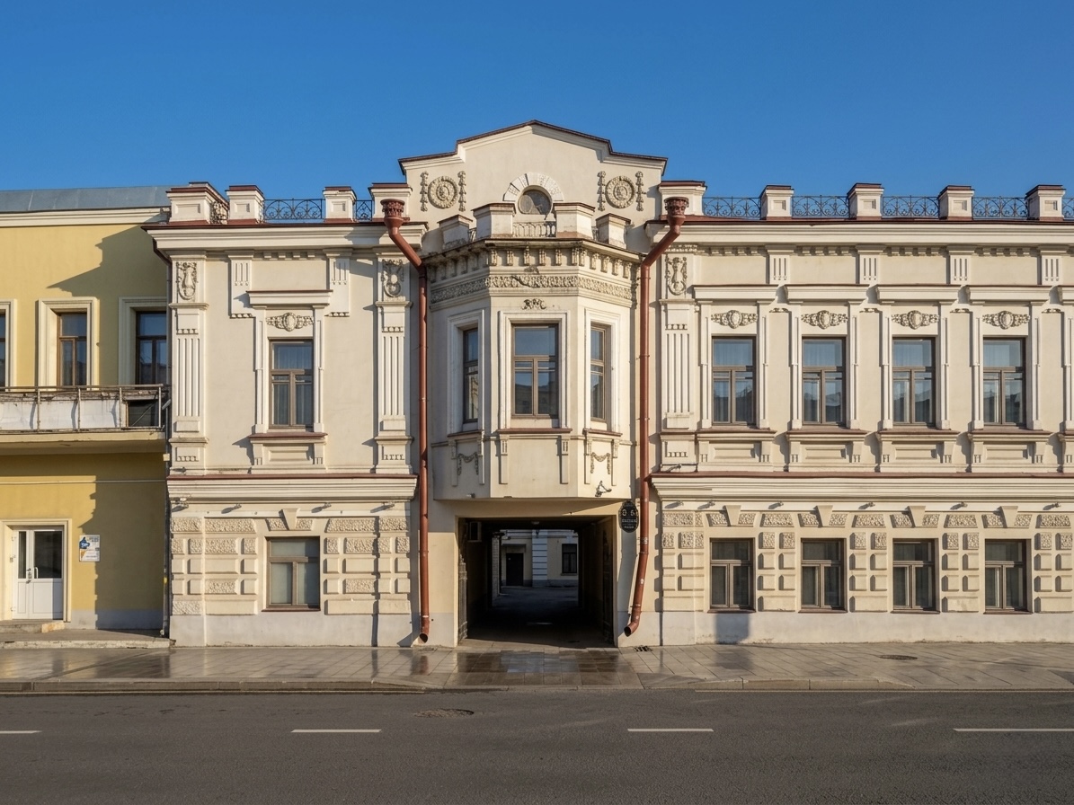 Здание центра днём