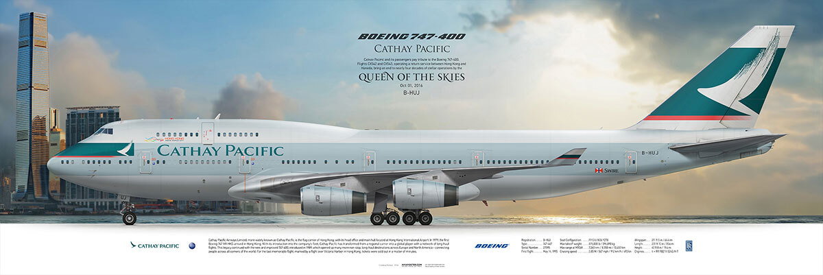 Boeing 747-400 Cathay Pacific