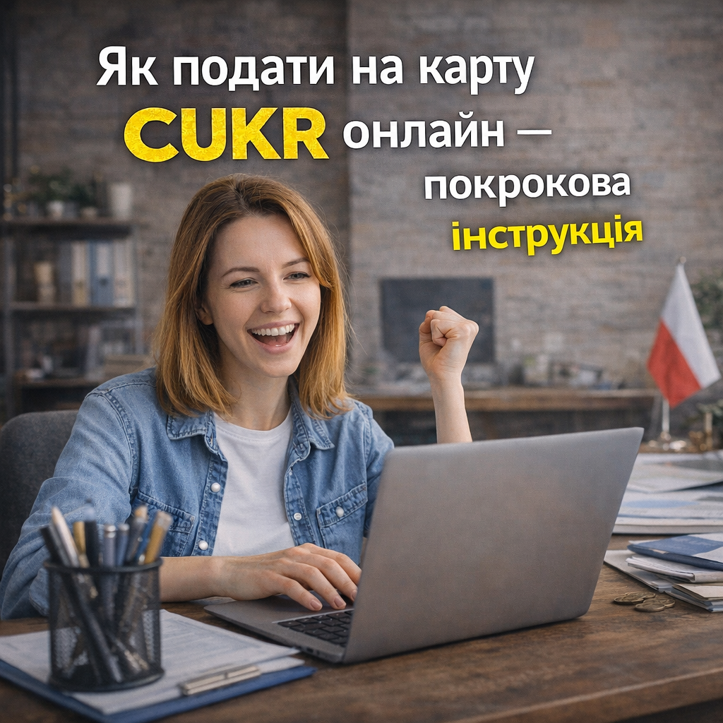 Як подати на карту CUKR онлайн